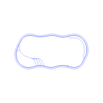 Layouts Swimming Pools Crescent Cove Swimming Pools Icon Svg Vector Free Vectors